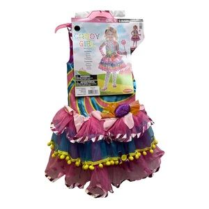 Girl’s Candy Girl Costume Size 6/6X